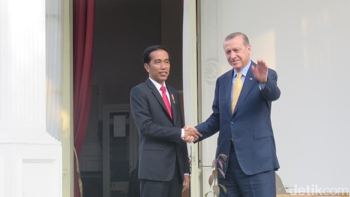Temui Erdogan, Jokowi Bahas Industri Militer Hingga Listrik Tenaga Gas