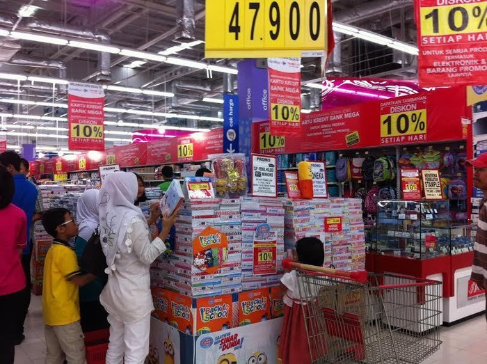 Buku Tulis Diskon Hingga 60% di Carrefour
