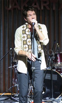 Ia menyanyikan lagu 'Nothing Without Love'. M. Iqbal Fazarullah Harahap/detikHOT.