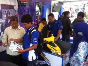 Yamaha Bagi-bagi Motor di Yamaha Motor Show