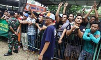 Berbagai macam buku bacaan untuk anak disediakan oleh pihak penyelenggara.