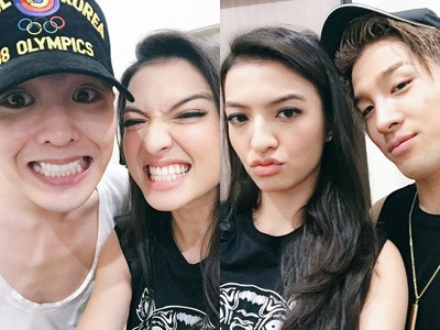 VIP, Jangan Iri Lihat Selfie Raline Shah Bareng Bigbang Ini Ya!