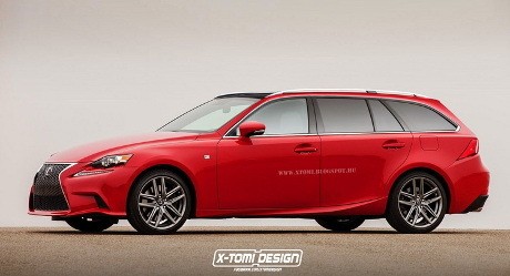 Begini Bentuknya Kalau Lexus IS Jadi Sportwagon
