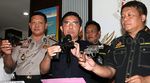 Polisi Gelar Barbuk Penangkapan Reza Prawiro Cs