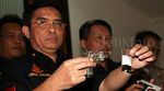 Polisi Gelar Barbuk Penangkapan Reza Prawiro Cs