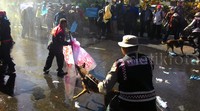 Simulasi tersebut memaksa Jalan Adityawarman dicontra flow. Simulasi itu juga membuat jalan padat merambat.
