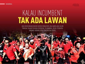 Kalau Incumbent Tak Ada Lawan