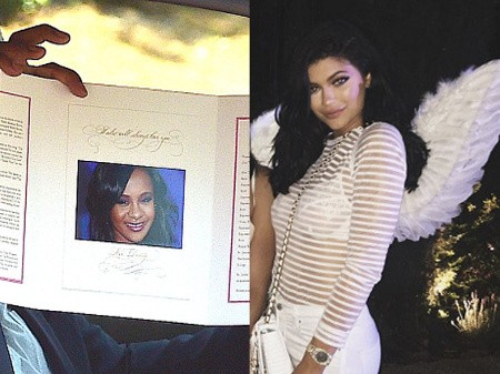 Suasana Pemakaman Putri Whitney Houston, Kendall dan Kylie Cantik Jadi Malaikat