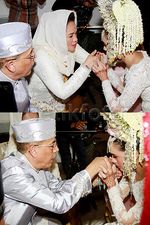 Suasana Akad Nikah Nycta Gina dan Rizky Kinos