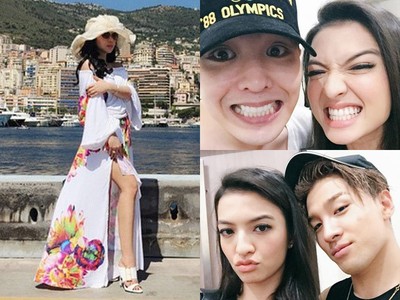 10 Foto Terheboh: Syahrini Pamer Kaki Mulus, Raline Shah Selfie Bareng Bigbang