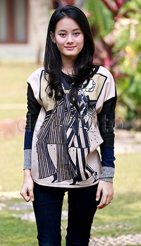 Dinda Hauw saat ditemui detikHOT di lokasi syuting belum lama ini.