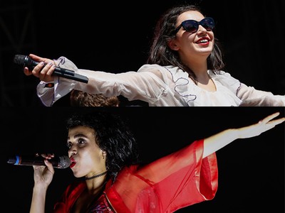 Charlie XCX dan FKA Twigs Makin Seksi di Panggung