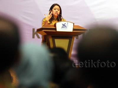 Puan Hadiri Rakornas Iptek 2015