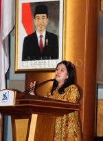 Puan Hadiri Rakornas Iptek 2015