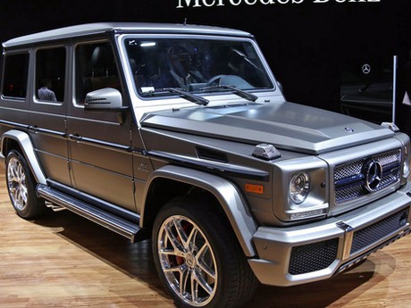 Mercy Rombak Tampang dan Mesin G-Class