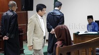 Rudi dihadirkan sebagai saksi terkait pemberian USD 140 ribu dari Waryono Karno kepada mantan Ketua Komisi VII DPR Sutan Bhatoegana untuk memuluskan rapat APBNP 2013 Kementerian ESDM.