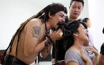 Hiii! Rambut Bianca Liza Mau Dimakan Limbad