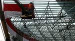 Jelang HUT RI, GBK Dihiasi Merah Putih