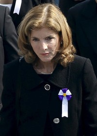 Duta Besar AS untuk Jepang Caroline Kennedy menghadiri upacara peringatan 70 tahun tragedi bom atom Hiroshima. Toru Hanai/Reuters/detikFoto.