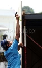 Persiapan HUT RI di Istana