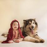 Foto Putri Gading-Gisel dan Anjing Malamut Alaska Ini Gemes Banget!