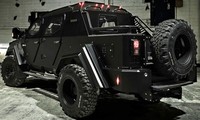 Pikap ini sebelumnya dirancang untuk digunakan pasukan keamanan. Mobil kebal peluru itu diperuntukkan bagi pasukan yang ditempatkan di lokasi-lokasi strategis di berbagai belahan dunia. Ist/Terradyne.