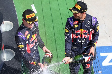 Penampilan Ricciardo dan Kvyat Puaskan Red Bull