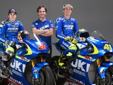 Tim Balap Moto GP Suzuki Ecstar Gandeng Akrapovic