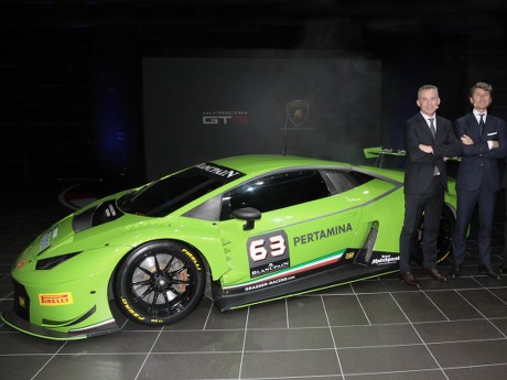 Pertamina Luncurkan Pelumas Hasil Kerja Sama dengan Lamborghini