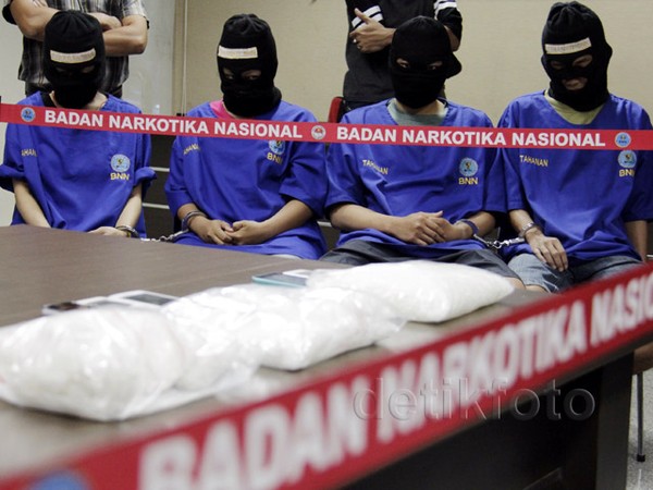 BNN Bongkar Sindikat Narkoba Asal Nigeria