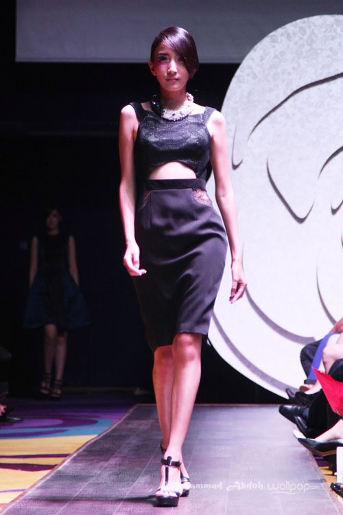 Lotuz by Yosep Sinudarsono La Rose Fall/Winter 2015 at Ballroom Raffles Hotel. Jakarta. 05/08/2015. [Foto: Mohammad Abduh/Wolipop]