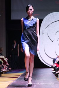 Lotuz by Yosep Sinudarsono La Rose Fall/Winter 2015 at Ballroom Raffles Hotel. Jakarta. 05/08/2015. [Foto: Mohammad Abduh/Wolipop]