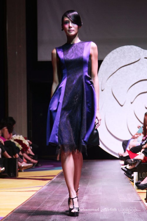 Lotuz by Yosep Sinudarsono La Rose Fall/Winter 2015 at Ballroom Raffles Hotel. Jakarta. 05/08/2015. [Foto: Mohammad Abduh/Wolipop]