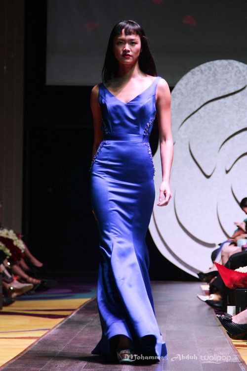 Lotuz by Yosep Sinudarsono La Rose Fall/Winter 2015 at Ballroom Raffles Hotel. Jakarta. 05/08/2015. [Foto: Mohammad Abduh/Wolipop]