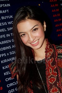 Raline saat ditemui di Jakarta Convention Center (JCC), Jakarta. Pool/Gus Mun/detikFoto.