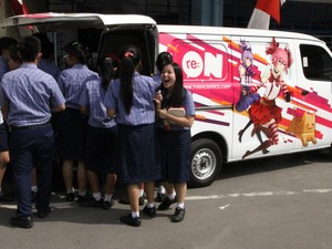 Mobil re:ON, Cara Baru Memperkenalkan Komik ke Pelajar