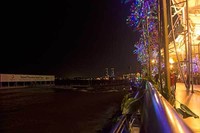 Area waterfront tunnel di Baywalk Mall Pluit yang terletak di Pluit, Jakut. Traveler dapat menikmati indahnya pemandangan Teluk Jakarta dari salah satu spot favorit di mal tersebut (Randy/detikTravel)
