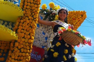 Puteri-puteri Cantik Jelita di Festival Bunga Tomohon