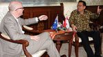 Irman Gusman Terima Kunjungan Dubes Australia