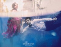 Nagita Slavina melakukan pemotretan kehamilan di kolam renang bersama suami tercinta, Raffi Ahmad. (Instagram/dierabachir)