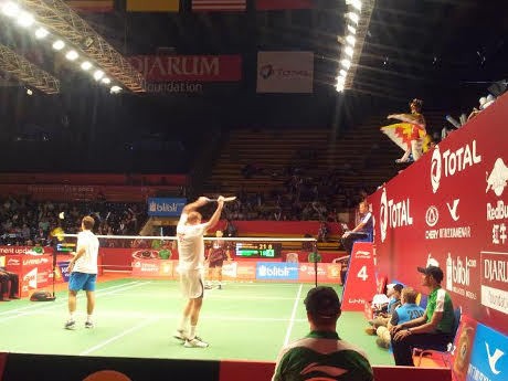 Istora Masih Belum Ramai di Hari Pertama