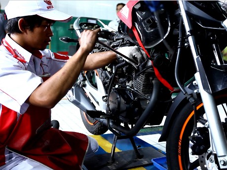 Rayakan Kemerdekaan RI, Jasa Servis Motor Honda Diskon 17 Persen