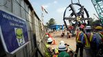 Mata Bor untuk Proyek MRT Dipasang