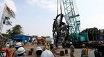 Mata Bor untuk Proyek MRT Dipasang