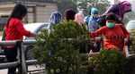 Penumpang Diturunkan di Pinggir Tol
