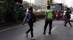 Penumpang Diturunkan di Pinggir Tol