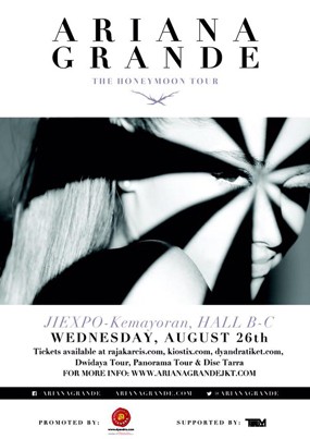 Ini Bocoran Panggung Konser Ariana Grande di Jakarta