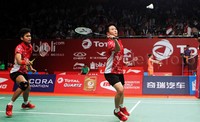 Tontowi/Liliyana hanya butuh 30 menit untuk menghadapi lawannya yang berperingkat 62 dunia itu.
