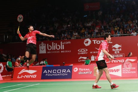 Pertandingan Pertama Jadi Ajang Tontowi/Liliyana Adaptasi Lapangan