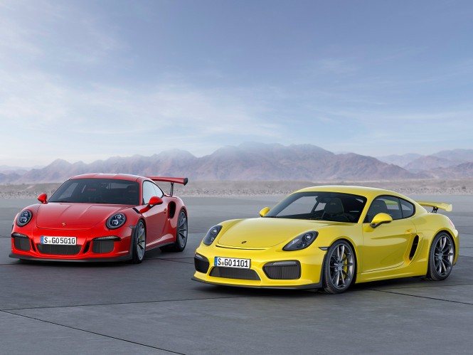 Porsche Siap Luncurkan Cayman GT4 dan 911 GT3 RS